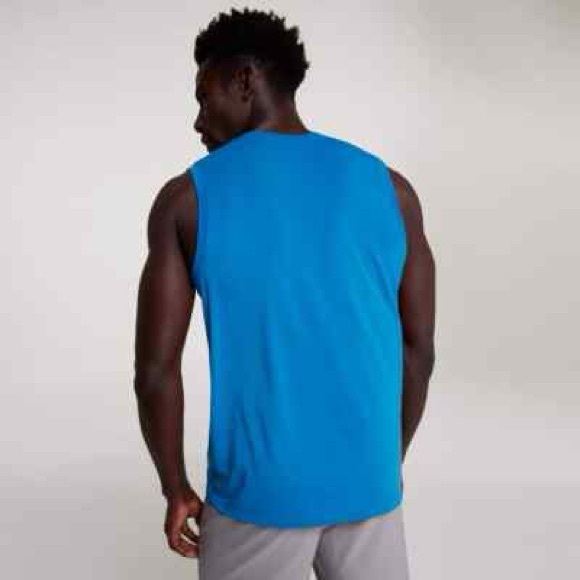 VRST Classic Icon Blue Men's Tank Top - Picture 2 of 3